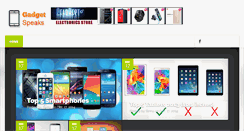 Desktop Screenshot of gadgetspeaks.com